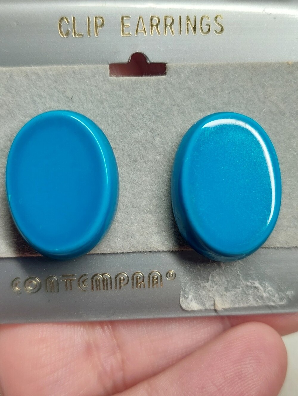 Turquoise Clip-On Earrings